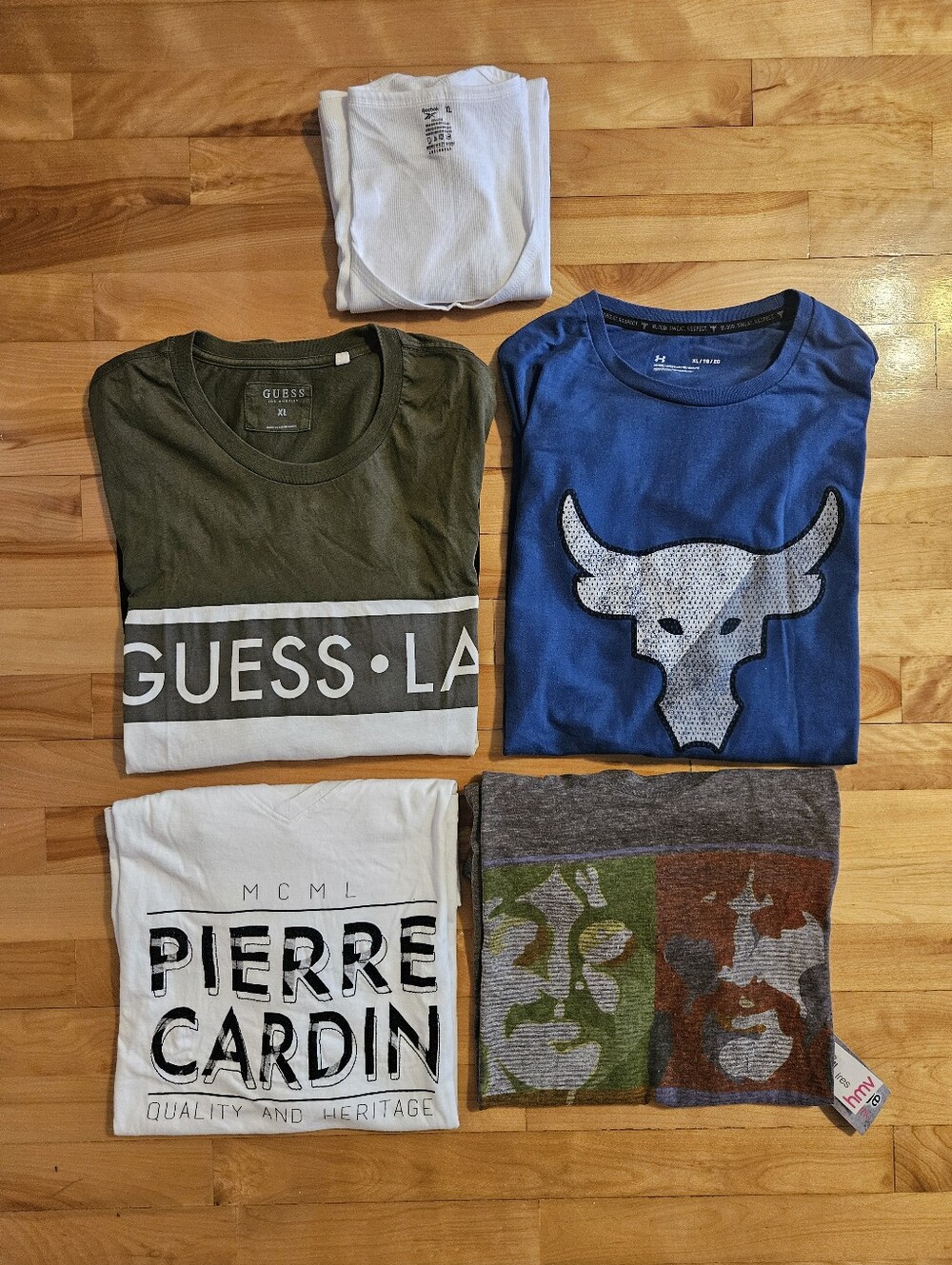Lot Of 5 Shirts Size XL & 2XL
